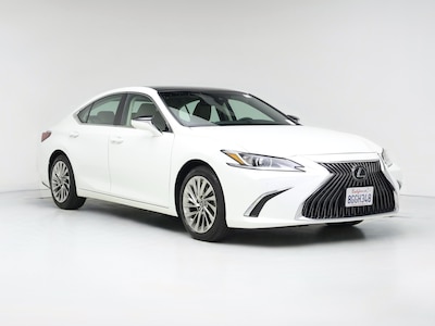 White 2019 Lexus ES 350 Luxury