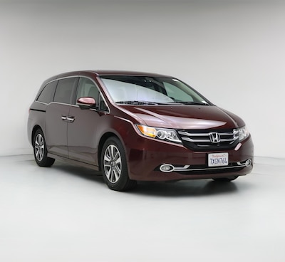 Red 2016 Honda Odyssey Touring