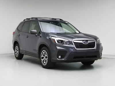Gray 2021 Subaru Forester Premium