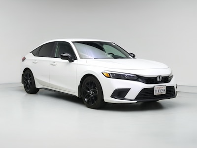 White 2024 Honda Civic Sport