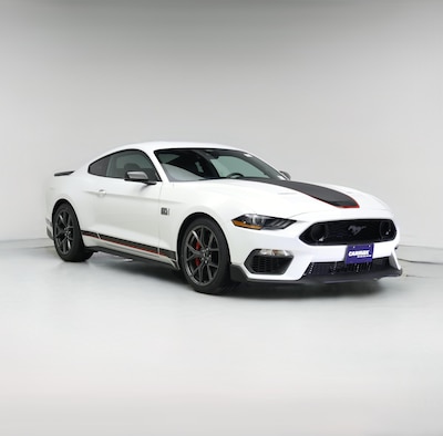 White 2022 Ford Mustang Mach 1