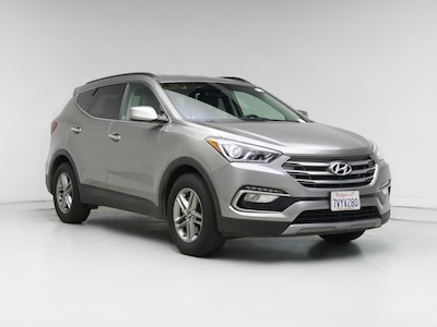 Gray 2017 Hyundai Santa Fe Sport