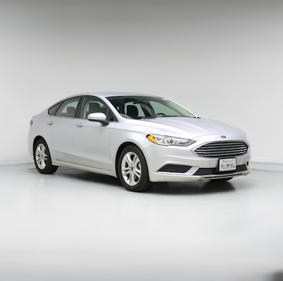 Silver 2018 Ford Fusion SE