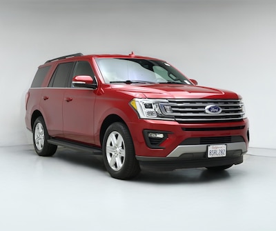 Red 2020 Ford Expedition XLT