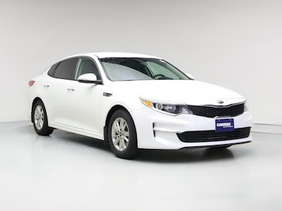 White 2016 Kia Optima LX