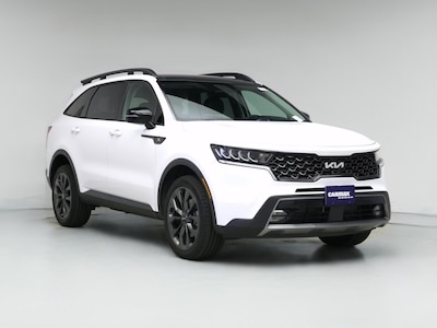 White 2022 Kia Sorento X-Line EX