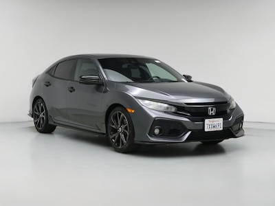 Gray 2017 Honda Civic Sport Touring