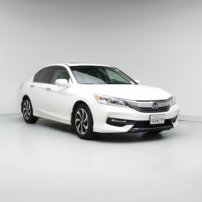 White 2016 Honda Accord EX