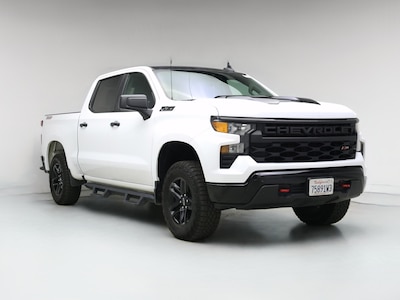 White 2023 Chevrolet Silverado 1500 Custom Trail Boss