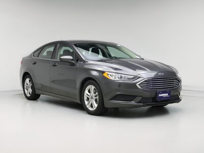 Gray 2018 Ford Fusion SE