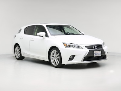 White 2015 Lexus CT 200h