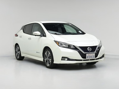 White 2018 Nissan Leaf SL