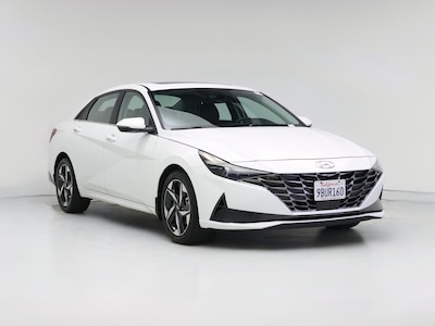 White 2023 Hyundai Elantra Limited
