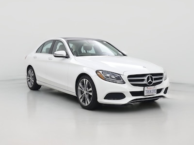 White 2016 Mercedes-Benz C300