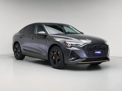 Gray 2022 Audi e-tron Sportback S-Line Premium Plus