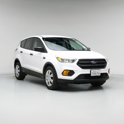 White 2017 Ford Escape S