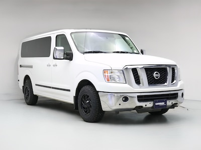 White 2016 Nissan NV 3500 SL