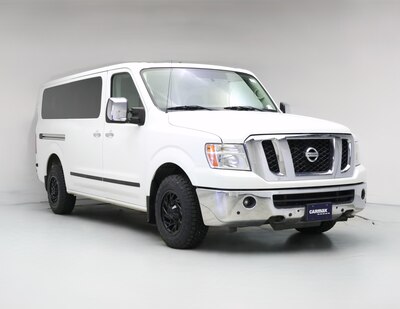 White 2016 Nissan NV 3500 SL