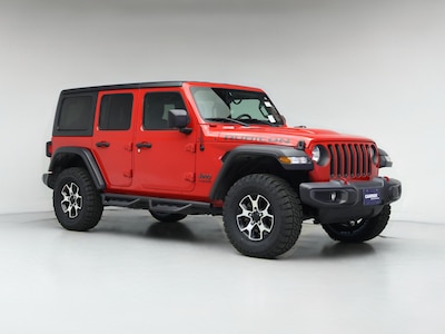 Red 2020 Jeep Wrangler Unlimited Rubicon