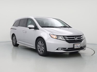 Silver 2014 Honda Odyssey Touring