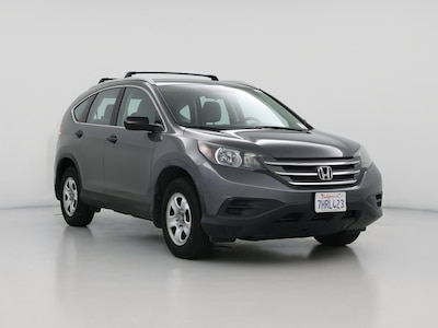 Gray 2014 Honda CR-V LX