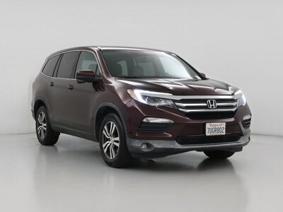 Red 2016 Honda Pilot EX-L