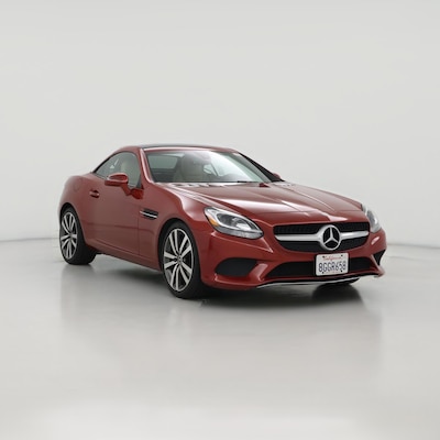 Red 2019 Mercedes-Benz SLC300