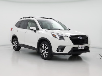 White 2022 Subaru Forester Limited
