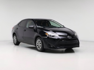 Black 2017 Toyota Corolla LE