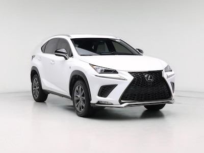 White 2021 Lexus NX 300 F-Sport