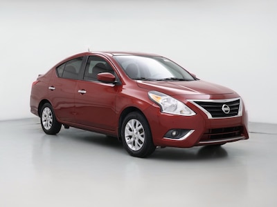 Red 2018 Nissan Versa SV