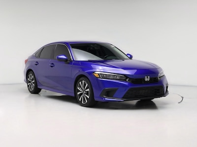 Blue 2023 Honda Civic EX