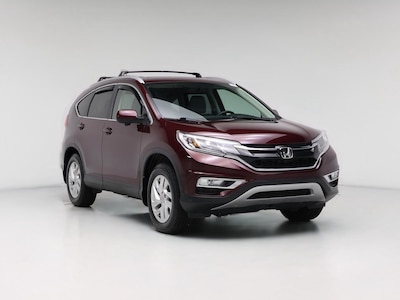 Red 2015 Honda CR-V EX