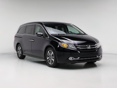 Black 2016 Honda Odyssey Touring Elite