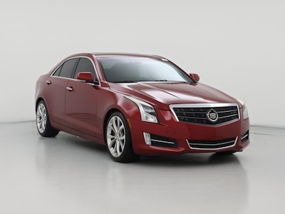 Red 2014 Cadillac ATS Premium