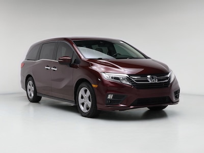 Red 2019 Honda Odyssey EX-L