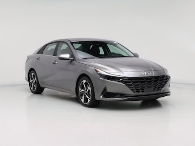 Gray 2022 Hyundai Elantra Hybrid Limited