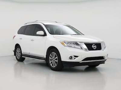 White 2014 Nissan Pathfinder S