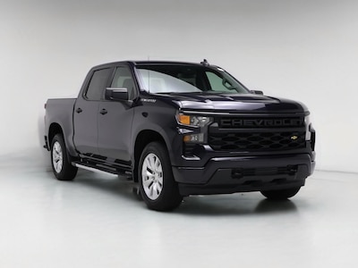 Gray 2022 Chevrolet Silverado 1500 Custom