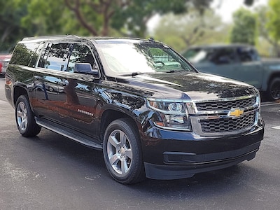 Black 2018 Chevrolet Suburban 1500 LT