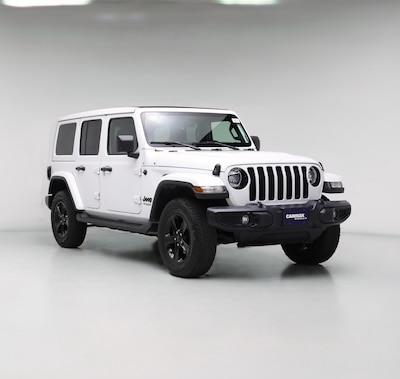 White 2021 Jeep Wrangler Unlimited Sahara Altitude