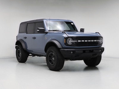Blue 2022 Ford Bronco Wildtrak