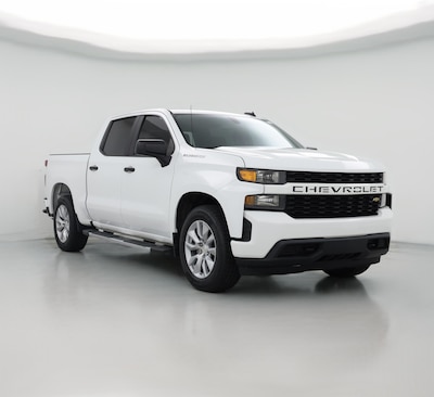 White 2021 Chevrolet Silverado 1500 Custom