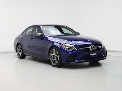Blue 2020 Mercedes-Benz C43 AMG