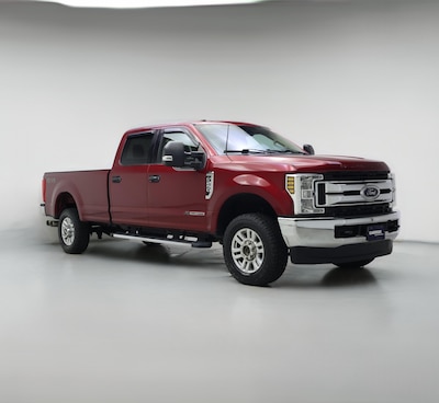 Red 2019 Ford F250 XLT