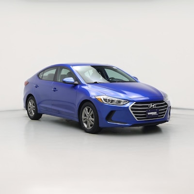 Blue 2017 Hyundai Elantra SE