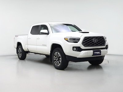 White 2022 Toyota Tacoma TRD Sport