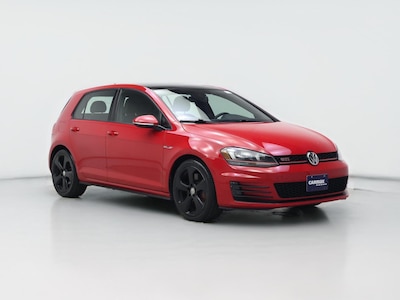 Red 2017 Volkswagen GTI SE