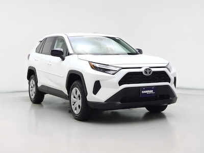 White 2025 Toyota RAV4 LE