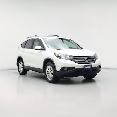 White 2014 Honda CR-V EX-L